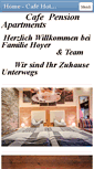 Mobile Screenshot of cafe-hoyer.de